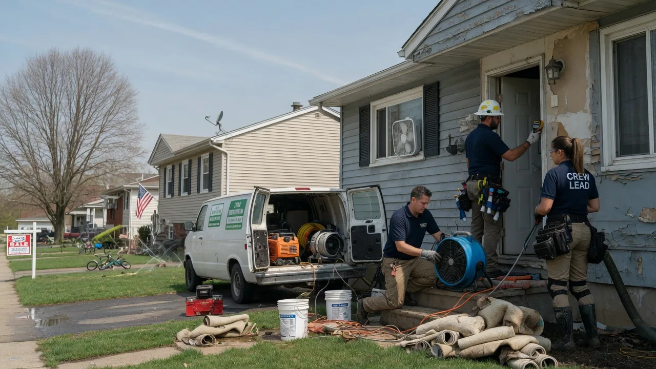 Flood Cleanup in Little York, NY near me