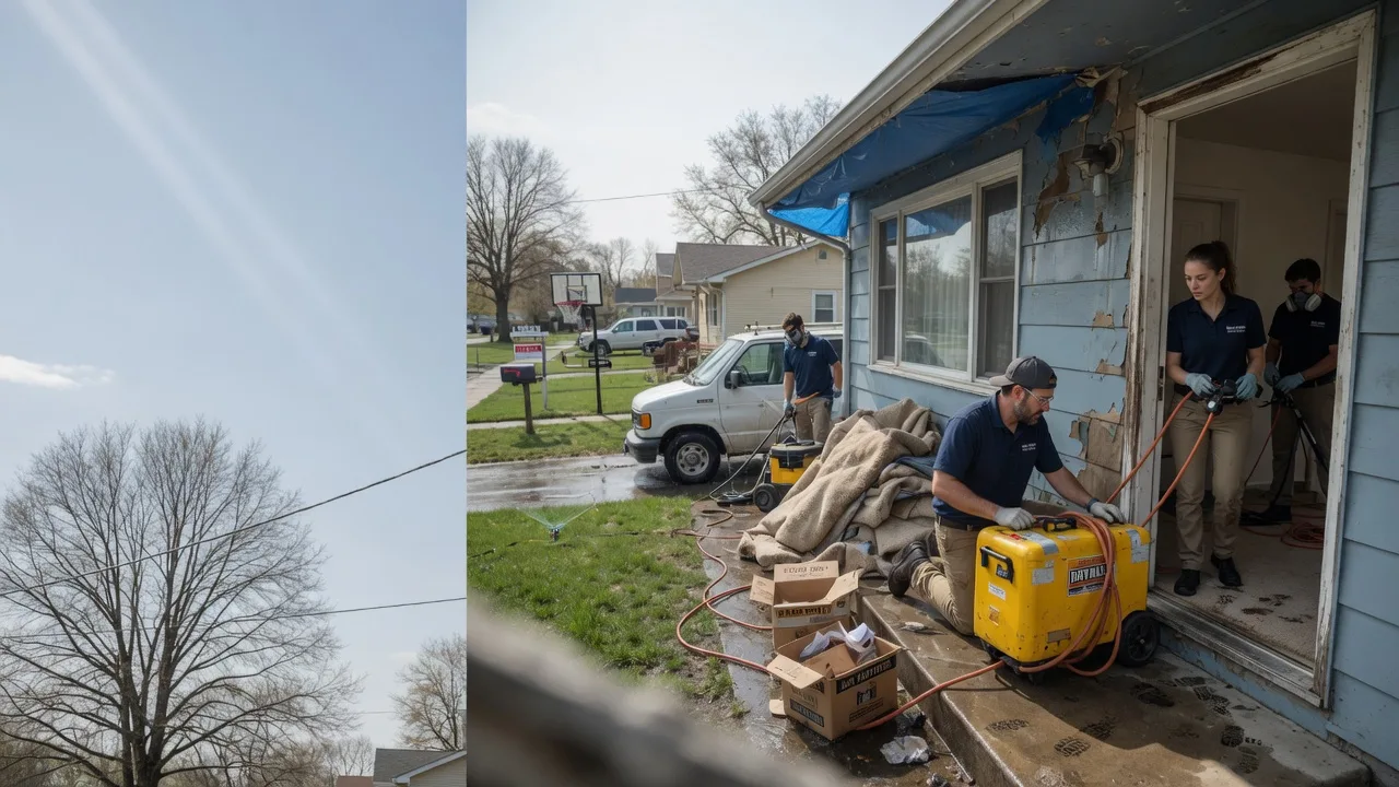 Basement Flood Cleanup in Little York, NY near me